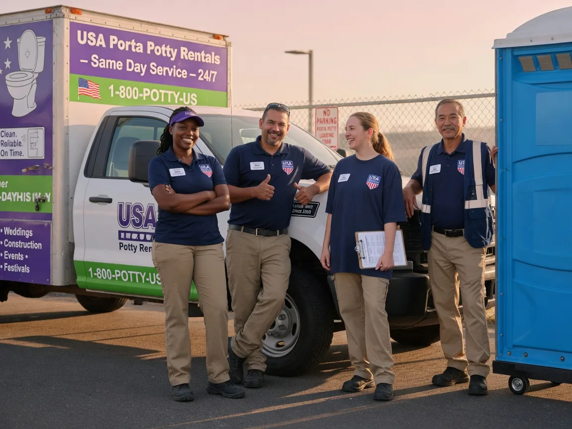 Porta Potty Rental company in Lima, OH